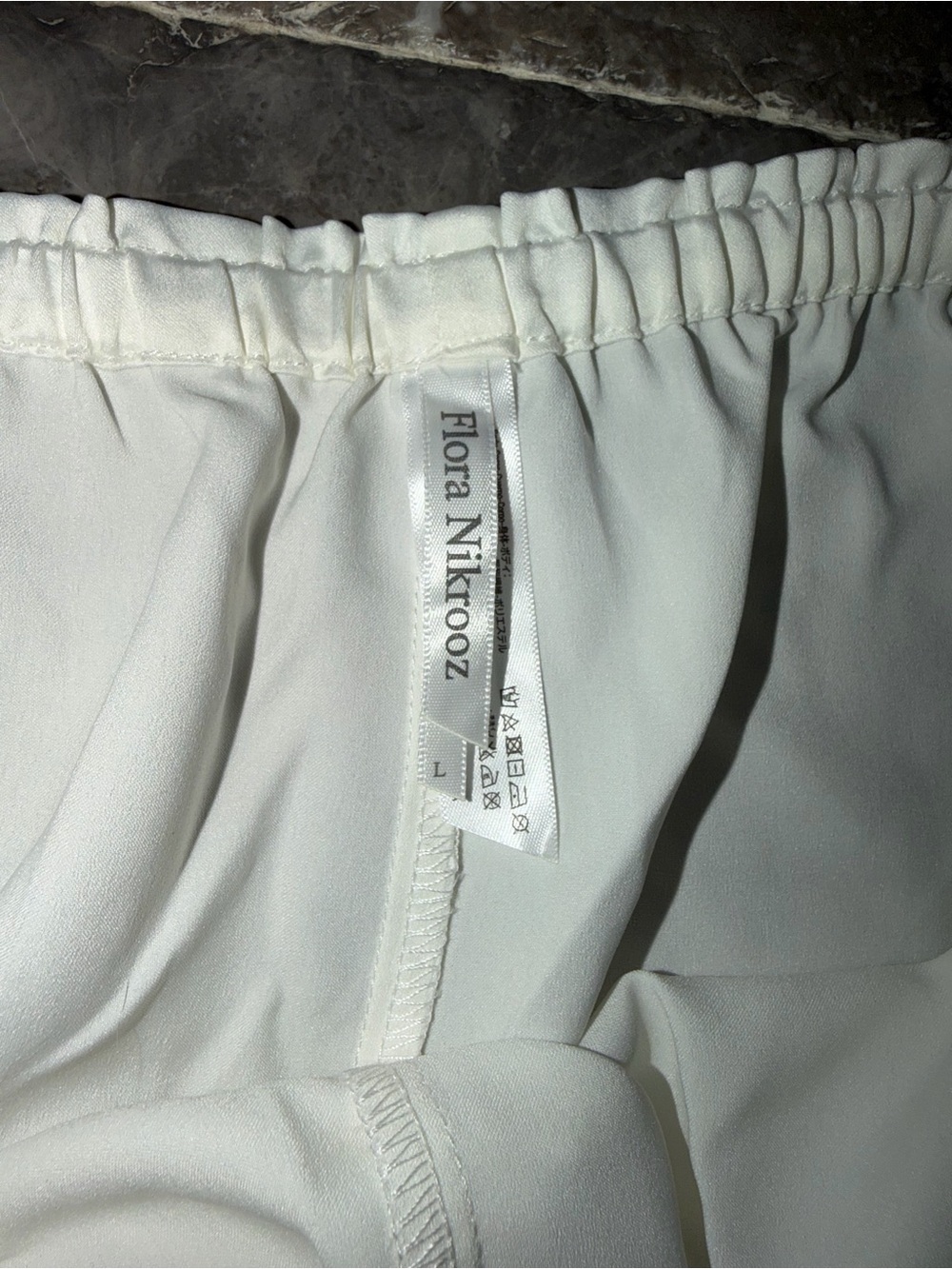 Flora Nikrooz Cream Lace-Trim Camisole & Shorts Sleep Set - Picture 4 of 5